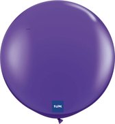 Folat - Folatex ballon XL 90 cm (per stuk) Std Paars