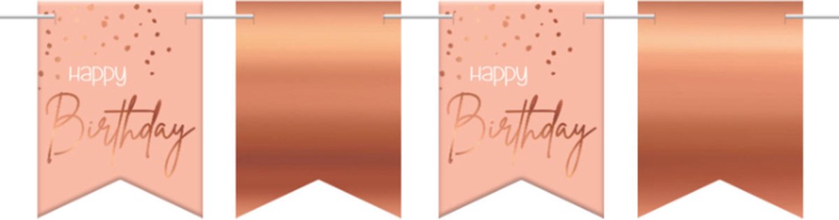 Folat - Vlaggenlijn Elegant Lush Blush - 6 meter