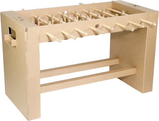 2-in-1 multispeltafel Mini, Pool- en Voetbaltafel, Groen/Blauw