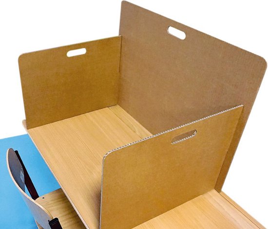 Écran de concentration en carton - écran de triche - Carton durable - KarTent