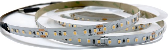 Noxion LED Strip SMD 120LEDs/M 120W 2280lm 24v - 940 Koel Wit | 5M/10mm - Beste Kleurweergave - Binnen - Excl. Driver.