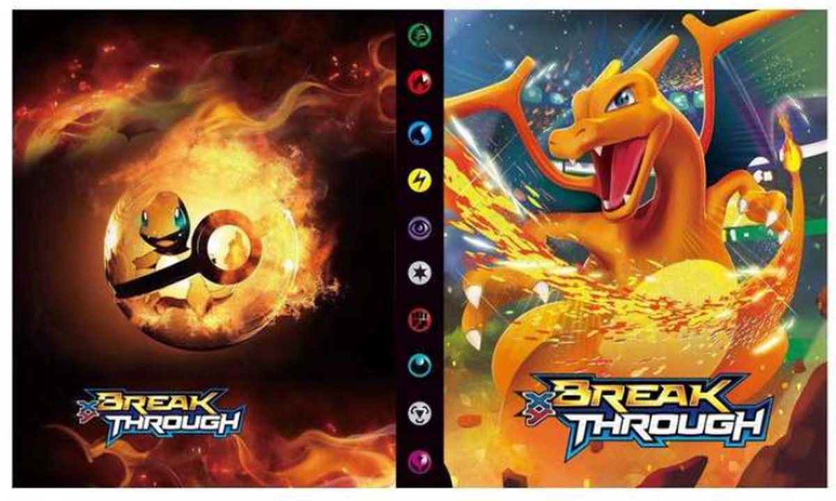 Pokemon Verzamelmap Charizard Voor 240 Kaarten Verzamelalbum Pokemon boek