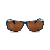 IKY EYEWEAR overzet zonnebril OB-1004D2-blauw-metallic