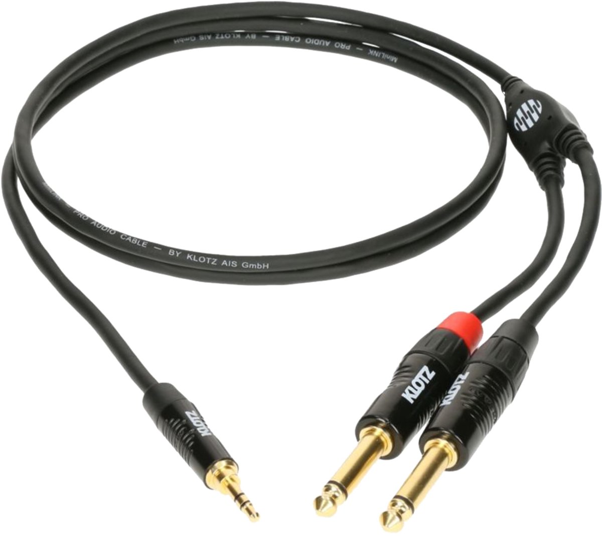 Klotz KY5-090 Y-adapterkabel 0,9 m - Invoerkabel