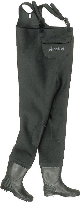 Broek vullen (waadbroek) vul de broek met water en breng het over