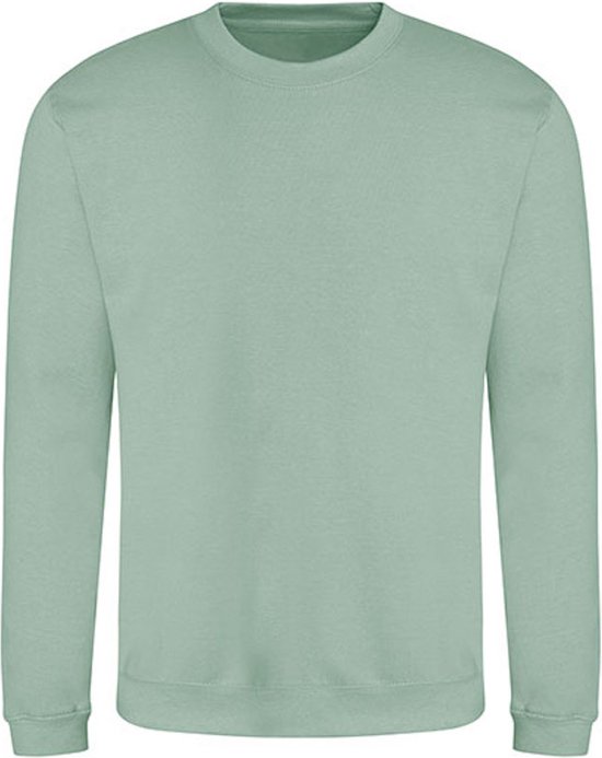 Vegan Sweater met lange mouwen 'Just Hoods' Dusty Green - XL