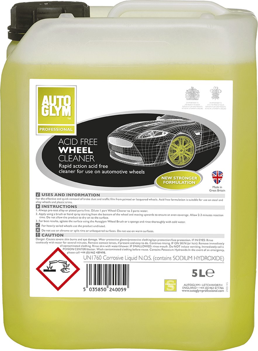 AUTOGLYM Acid Free Wheel Cleaner 5 liter