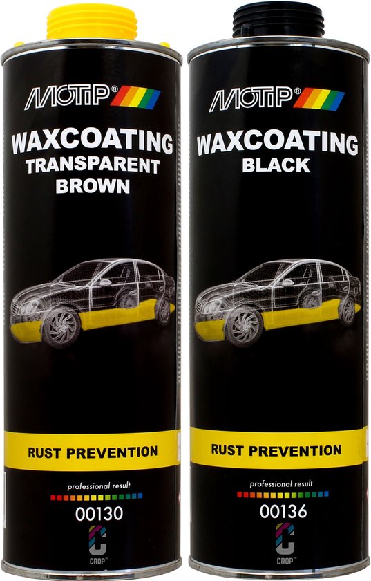 Motip - Anti Roest Waxcoating zwart 1.000ml