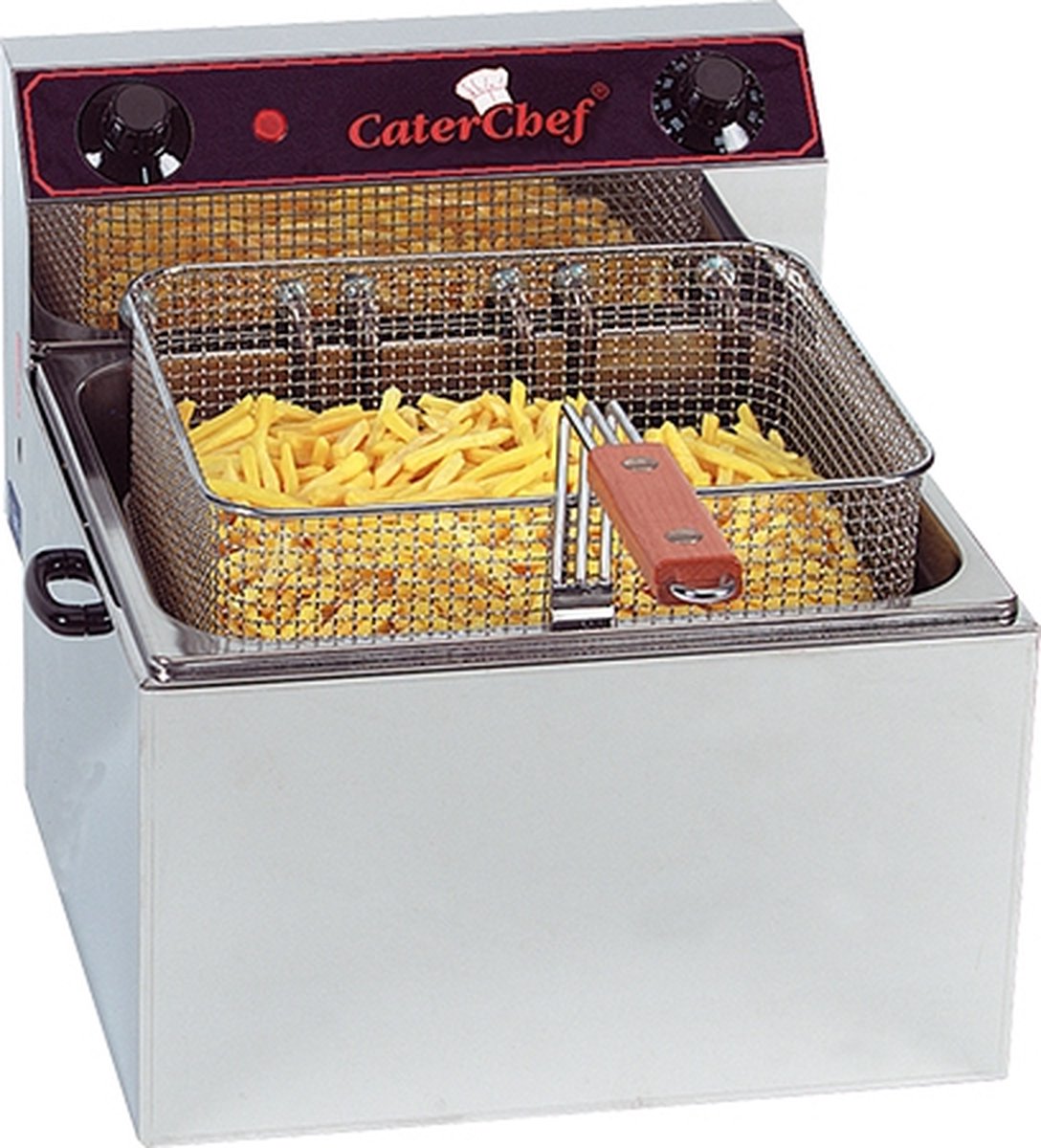 Professionele roestvrijstalen friteuse 10L - CaterChef - EMGA 680010