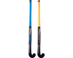 Hockeyset 2 sticks 34" met kunststof bal in draagtas