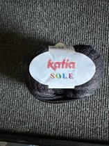Fil à tricoter Katia Sole No. 54 Zwart