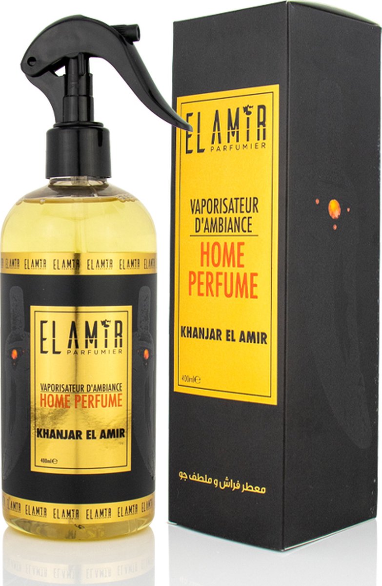 Vaporisateur D’ambiance Khanjar ELAMIR 400 ml - Spray textile - Parfum d’intérieur