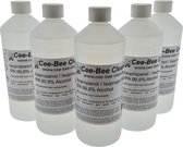 Cee-Bee Isopropanol | Isopropyle | Alcohol IPA 99,9% | 1000 ml | 5 bouteilles de 1 litre | 5 litres