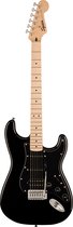 Squier Sonic Stratocaster HSS MN Black - Guitare électrique style ST