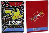 Pokemon - Pikachu - Carnet A4 - Carré 4mm