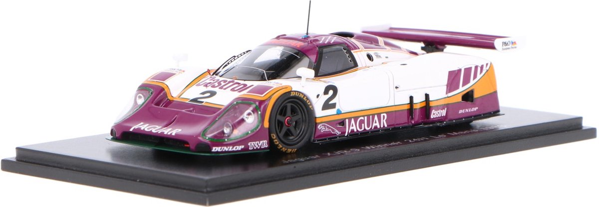 スパーク 1/43 Jaguar XJR-9 #1 WSPC Fuji 1988 Jaguar XJR-9 Spark 1:43 1988 Jan Lammers / Johnny Dumfries / Andy