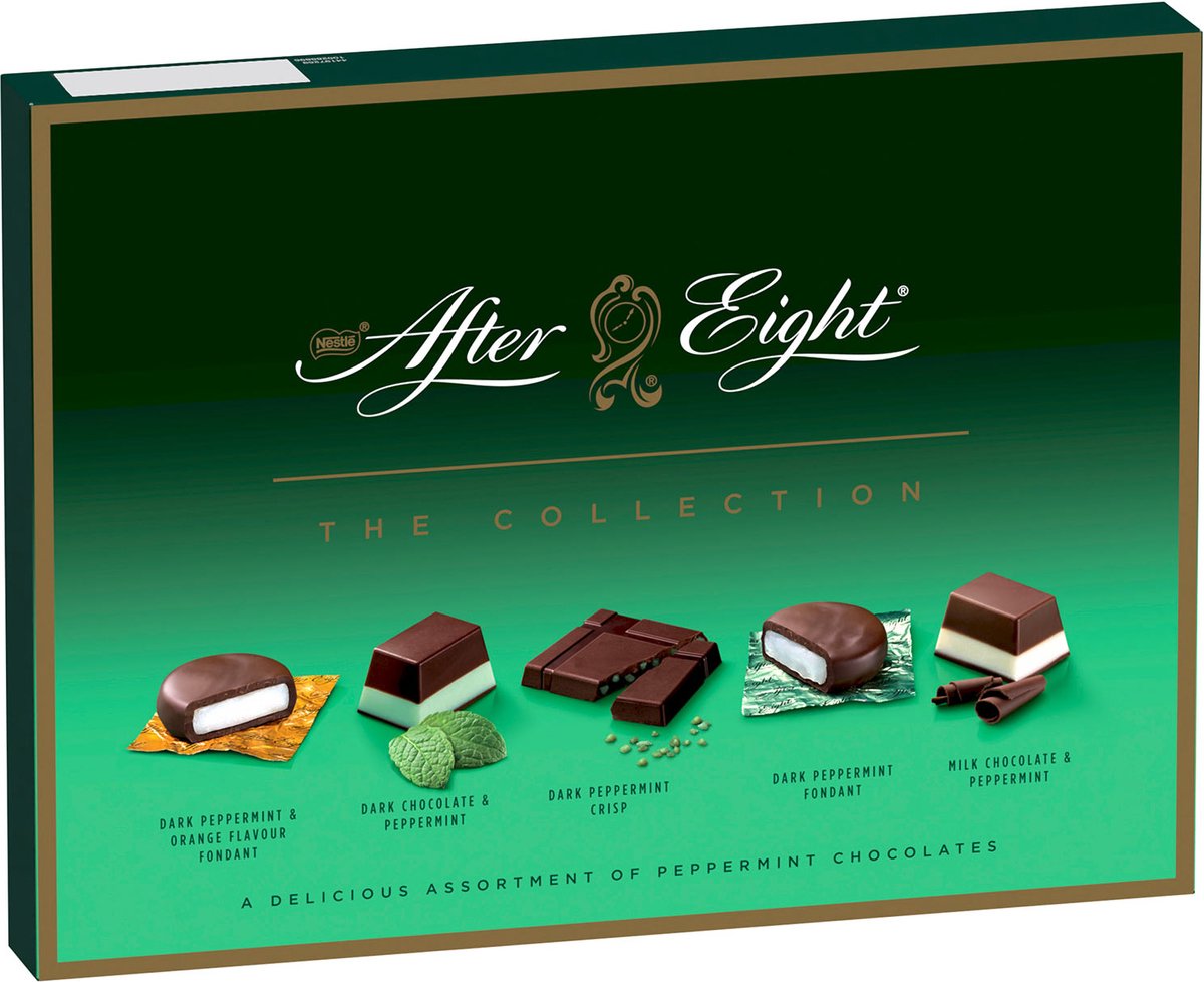 Nestlé After Eight, chocolat à la menthe, 6 pièces
