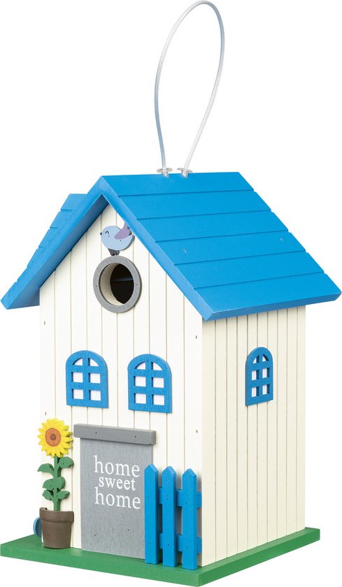 Zoofari Vogelhuisje home sweet home - vogelhuis - 18 x 18 x 27.5 cm