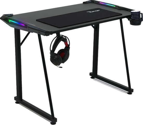 Ranqer Nimbus RGB gamebureau / gaming desk met LED
