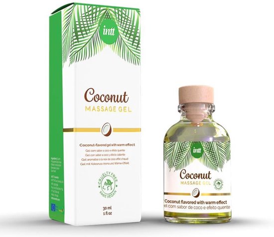 Coconut Verwarmende Massage Gel - 30 ml