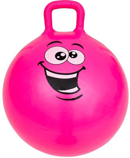 Skippybal - Speelgoed - Kinderen - 45 cm - Hopper Ball - Jongens & Meisjes  - ROZE - Rheme | bol.com
