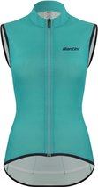 Santini Windstopper Mouwloos Dames Aqua Blauw - Nebula Puro Wind Vest For Women Acqua Blue - L