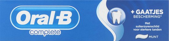 Oral-B Tandpasta Complete Gaatjes Bescherming 75 ml
