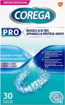 Corega Pro Daily Braces and Bits Cleaner (3 x 30 pièces)