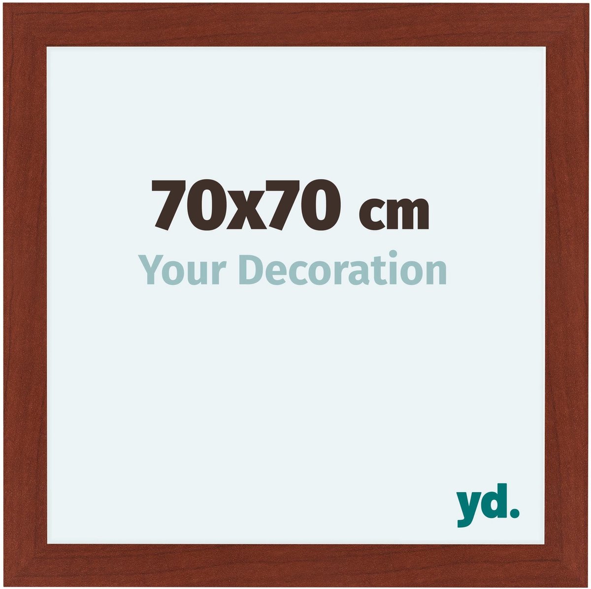 yd. Your Decoration - Fotolijst 70x70 cm - MDF - Kersen - Como