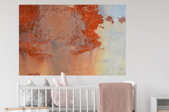 Stickers muraux - Sticker Foil - Rouille - Jaune - Rose - 120x80 cm - Film Adhésif - Stickers muraux Chambre Enfant - Papier Peint Auto Adhésif