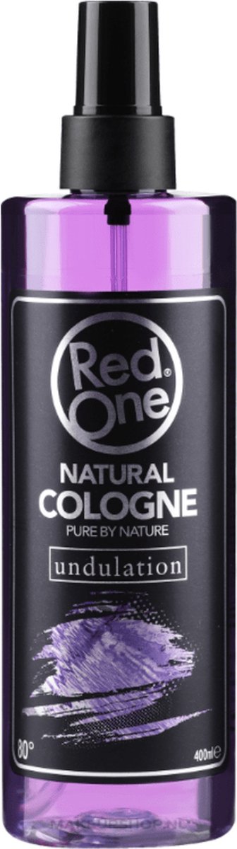 Red One Eau de Cologne Undulation 150ml - Aftershave Parfum Heren - Langdurige Geur - Sensationele Geurbeleving - Kolonya - Barber Cologne Professional - Voor Alle Huidtypen - Aangenaam Gevoel van Frisheid en Reinheid