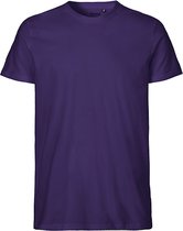 Fairtrade Men´s Fit T-Shirt met ronde hals Purple - 3XL