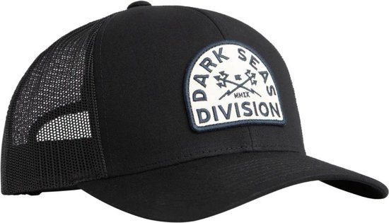 Dark Seas Cap - Solitude Hat - Black - One Size - Trucker Cap - Pet Heren - Petten