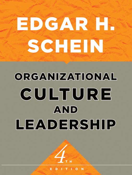 Organizational Culture & Leadership 4th - cover