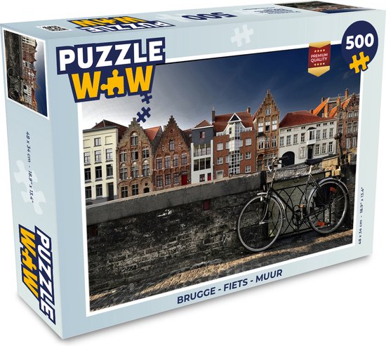 Puzzle 500 pièces A bicyclette