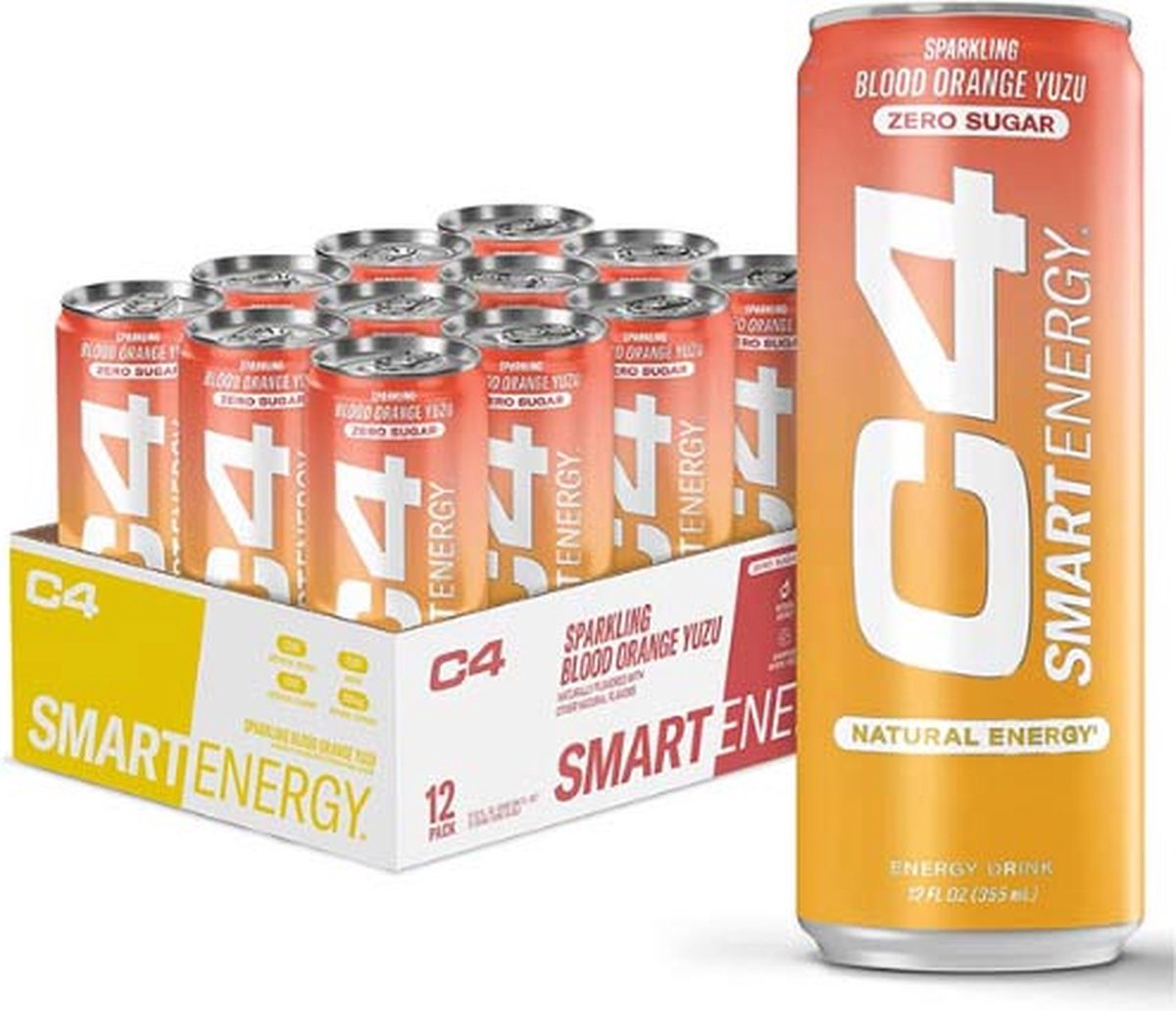 C4 Smart Energy 12x 330ml Mango