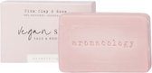 Aromacology Pink clay & rose vegan zeep 100 gram – Roze klei & rozen zeeptablet