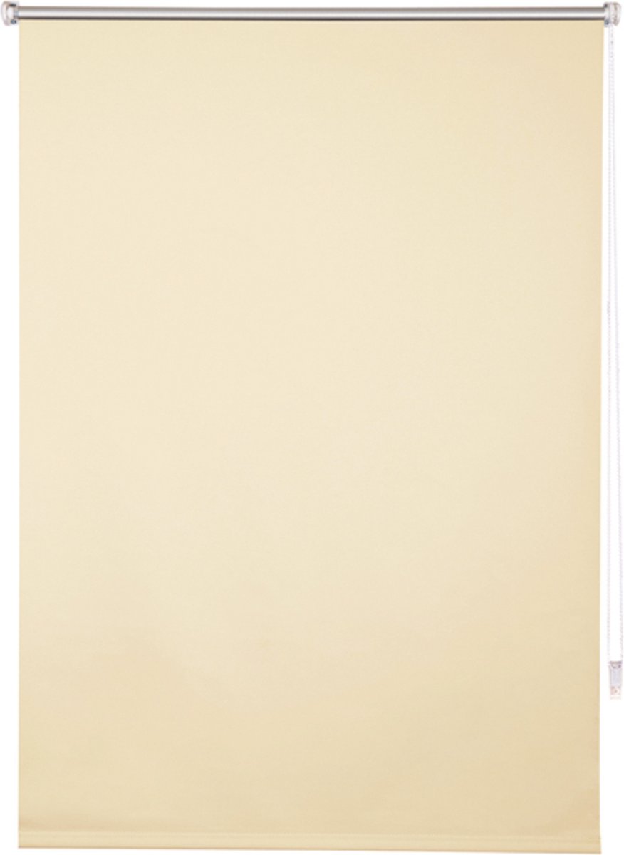 Happyment Rolgordijn Luxe - Beige - 70x160cm - Isolerend - Luxaflex - Rolgordijnen verduisterend - Zonder of met boren