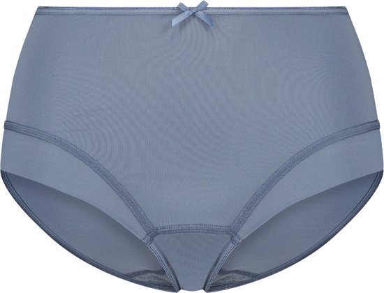 RJ Bodywear Pure Color slip maxi pour femme (pack de 1) - bleu acier - Taille : 4XL
