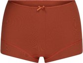 RJ Bodywear Pure Color dames short (1-pack) - cognac - Maat: XL