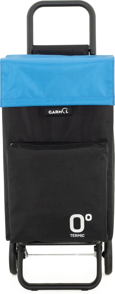 Garmol Boodschappentrolley G2 Termico Travel Liso - 2 Wielen - Zwart Azulina