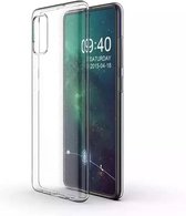 Hoesje Geschikt voor Samsung Galaxy S10 Lite silicone back cover/Transparant hoesje