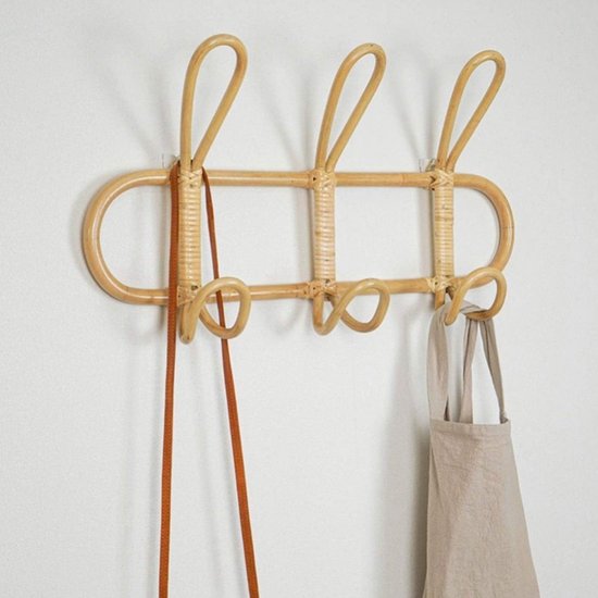 5 stuks zelfklevende haken van hout, dieren-kledinghaken voor kinderen, kindergarderobe, zelfklevend, zonder boren, garderobehaken, wandhaken voor kinderkamer
