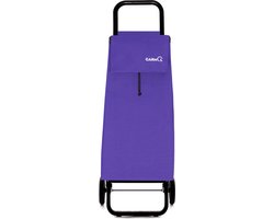 Garmol Boodschappentrolley G2 Saco Poliester - 2 Wielen - Violeta