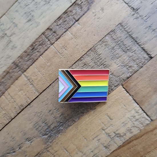 LGBTQIA+ - Pin flag (LGBTQIA+, pride, love, LGBTQIA+, LGBTQA+, gay, trans, bi, lesbo, homo)