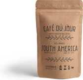 Café du Jour 100% arabica Zuid-Amerika 250 gram vers gebrande koffiebonen
