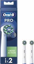 Bol.com Oral-B Opzetborstels Pro Cross Action Wit 2 stuks aanbieding