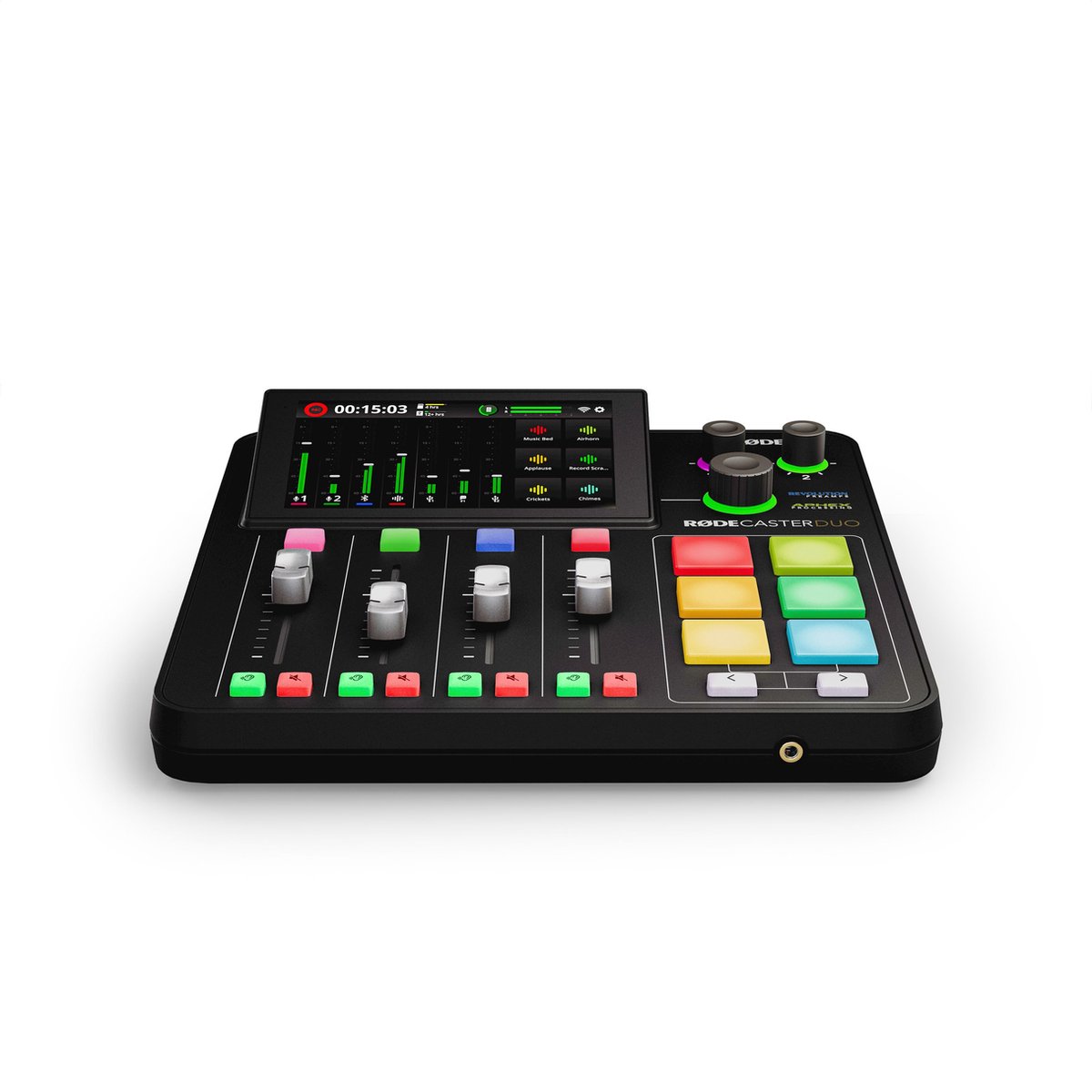 Rode Microphones RØDECaster Duo mengpaneel WLAN, Bluetooth, USB-C