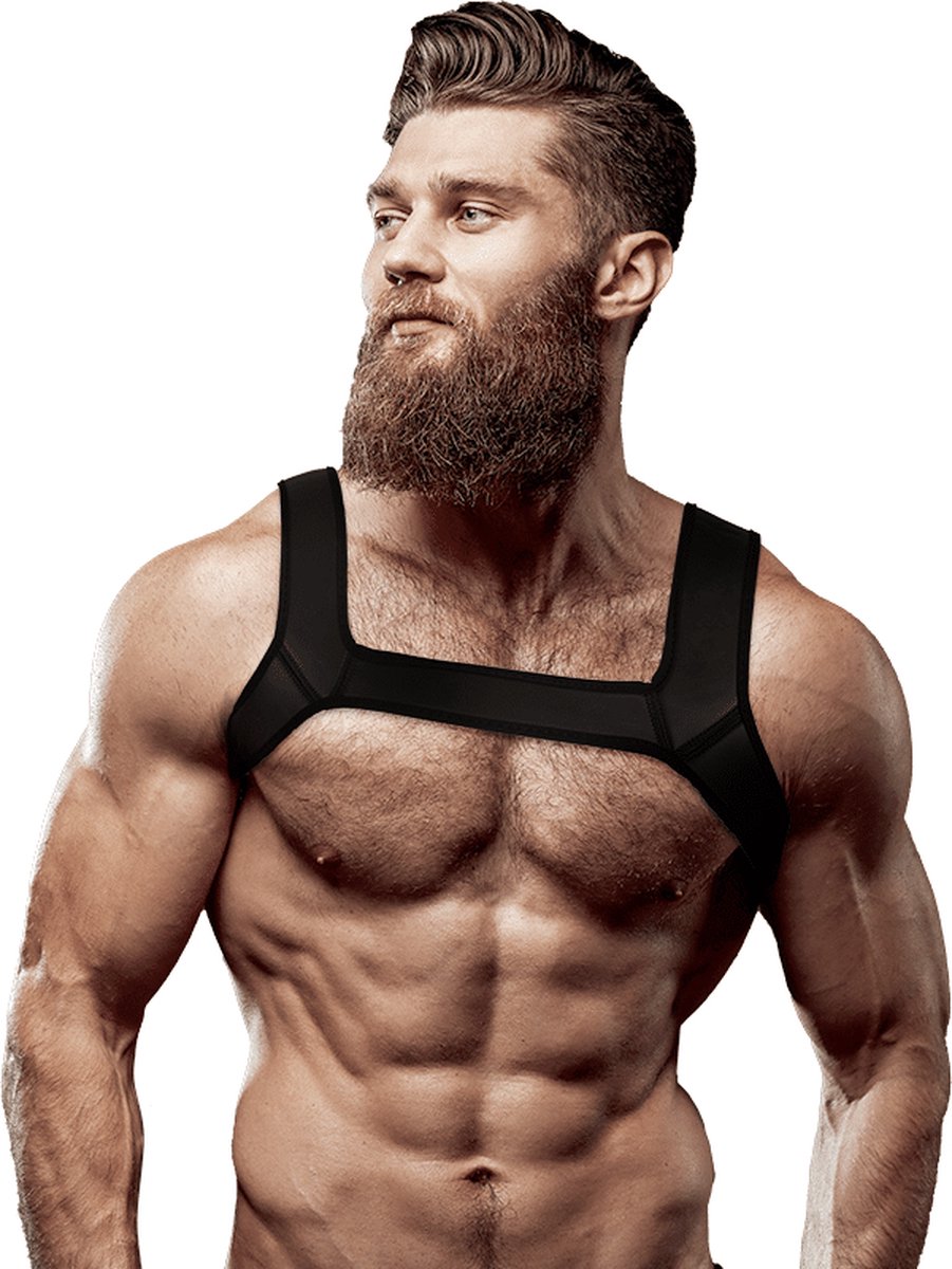 FETISH SUBMISSIVE ATTITUDE | Fetish Submissive Attitude - Neoprene Sport Men Harness Size L