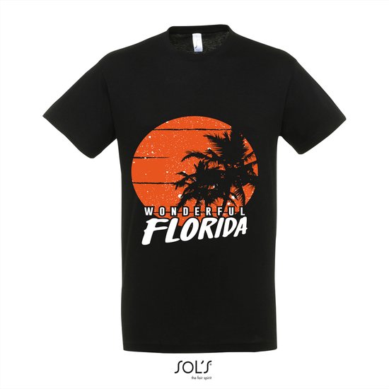 T-Shirt 279-38 Florida - 3xL, Zwart